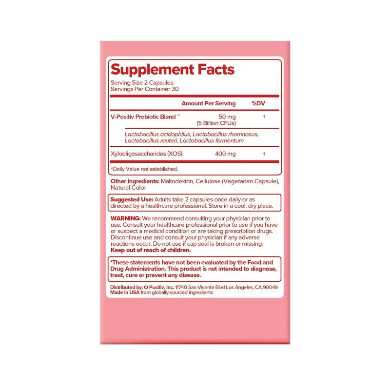 Uro vaginal probiotic