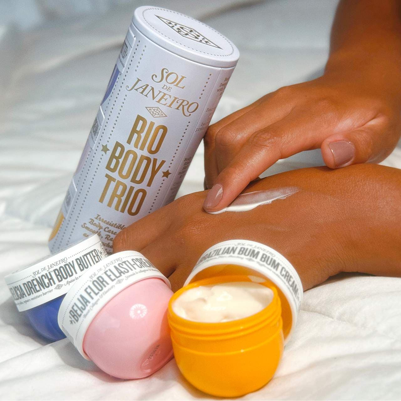 Sol de Janeiro crema trío set