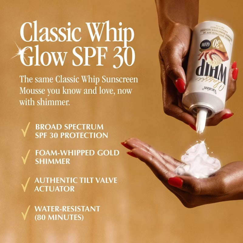 Classic whip SPF 30 Glow