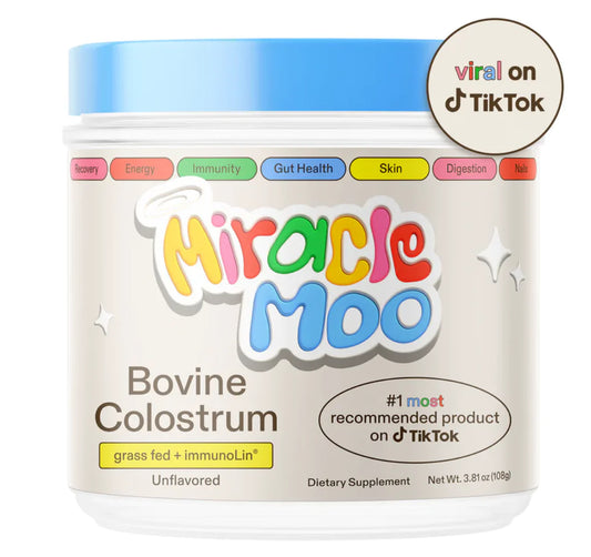 Miracle moo bovine colostrum