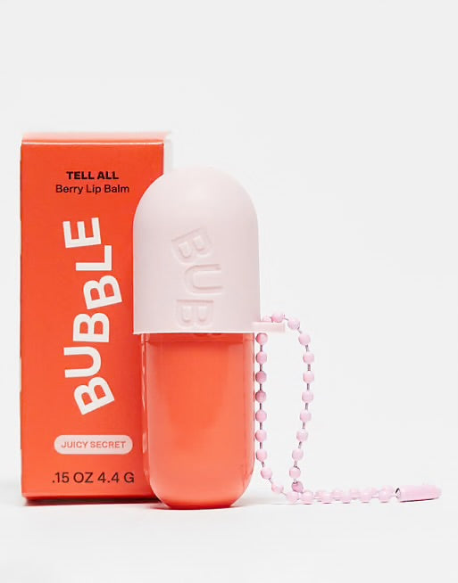 Bubble Tell All Lip Balm Juicy Secret Berry