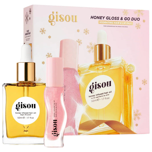 Gisou honey gloss & go duo