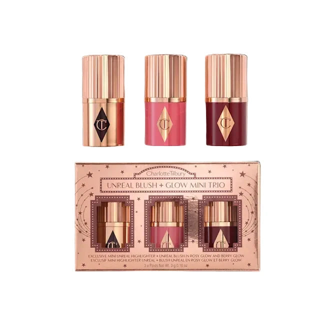 Charlotte Tilbury Blush + Glow Mini Trio