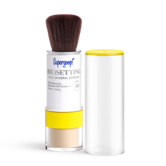 SUPERGOOP- SETTING 100% MINERAL POWDER SPF 35 (POLVO FIJADOR)