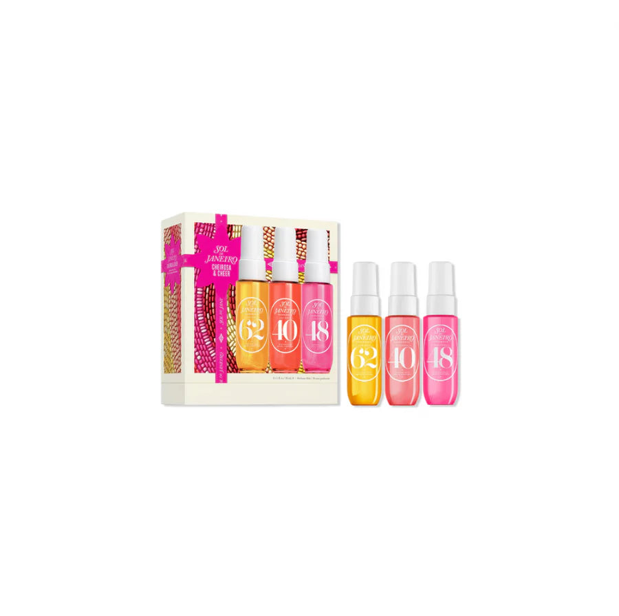 Sol De Janeiro Cheirosa & Cheer Perfume Mist Trio Sampler