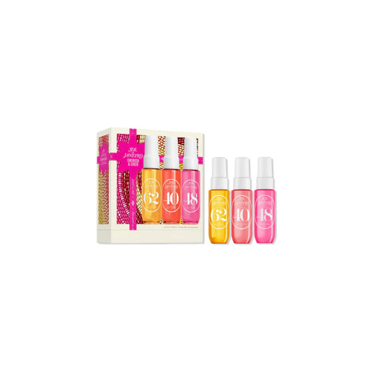 Sol De Janeiro Cheirosa & Cheer Perfume Mist Trio Sampler