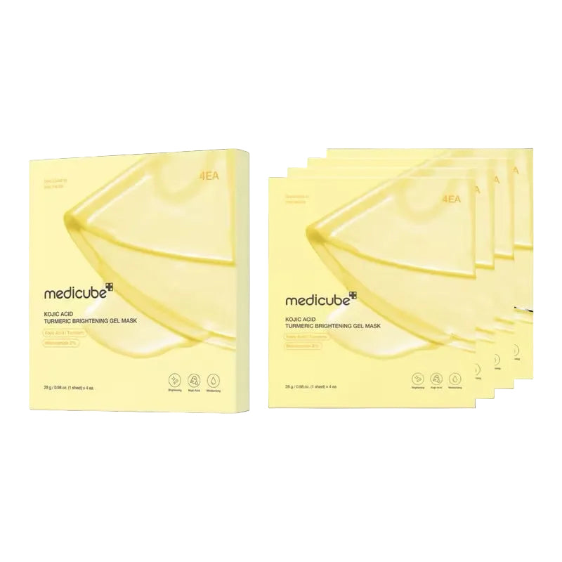 Medicube Kojic Acid Turmeric Gel Mask Set