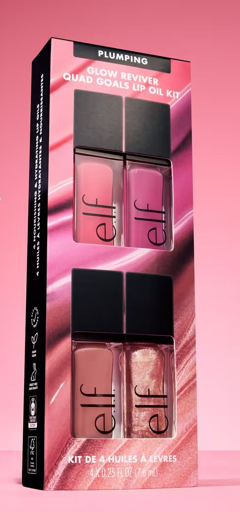 Elf Glow Reviver Plumping Lip Oil Kit