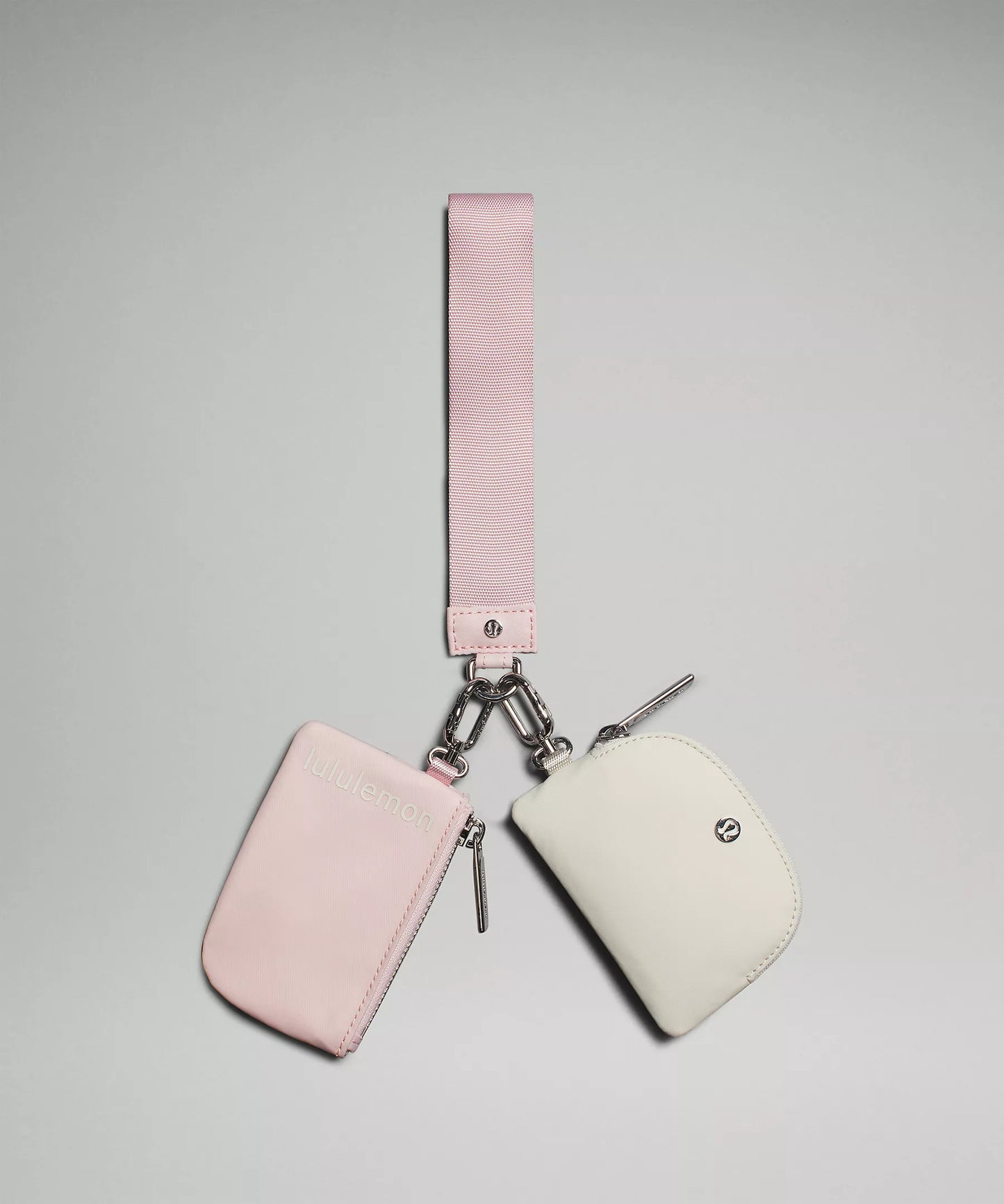 Dual pouch wristlet