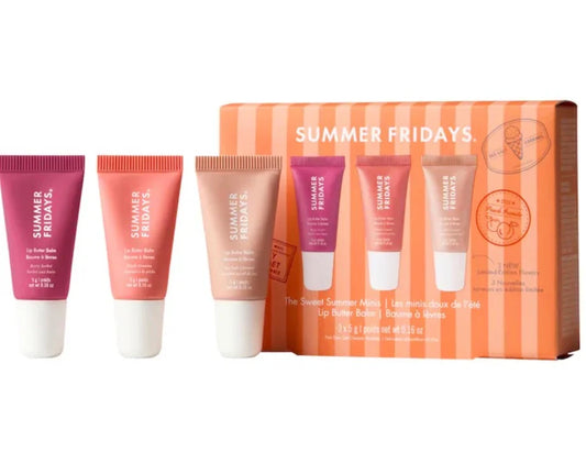 Summer Fridays The Sweet Summer Minis Lip Butter Balm Trio Set