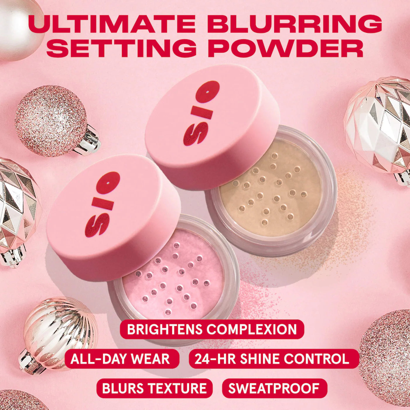 ONE SIZE Ultimate Blurring Setting Powder Blurred & Bright Travel Duo