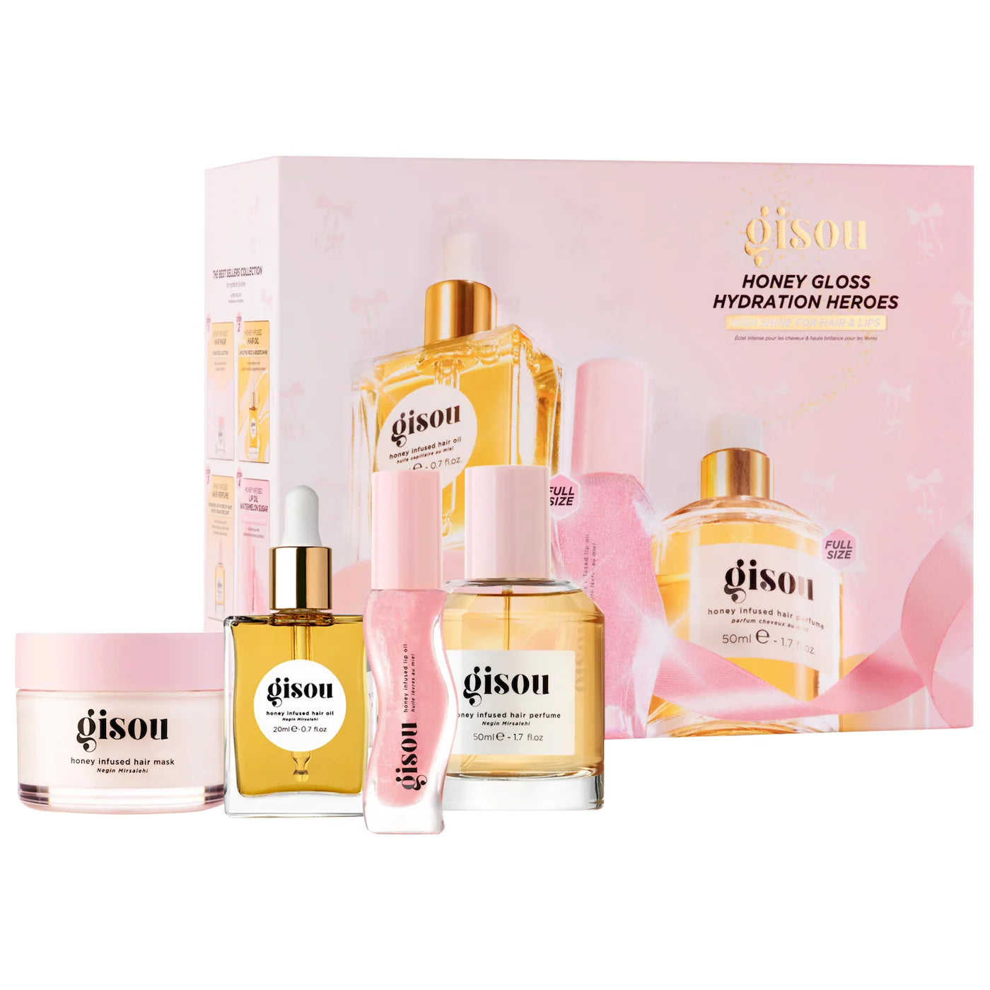 Gisou honey gloss hydration heroes