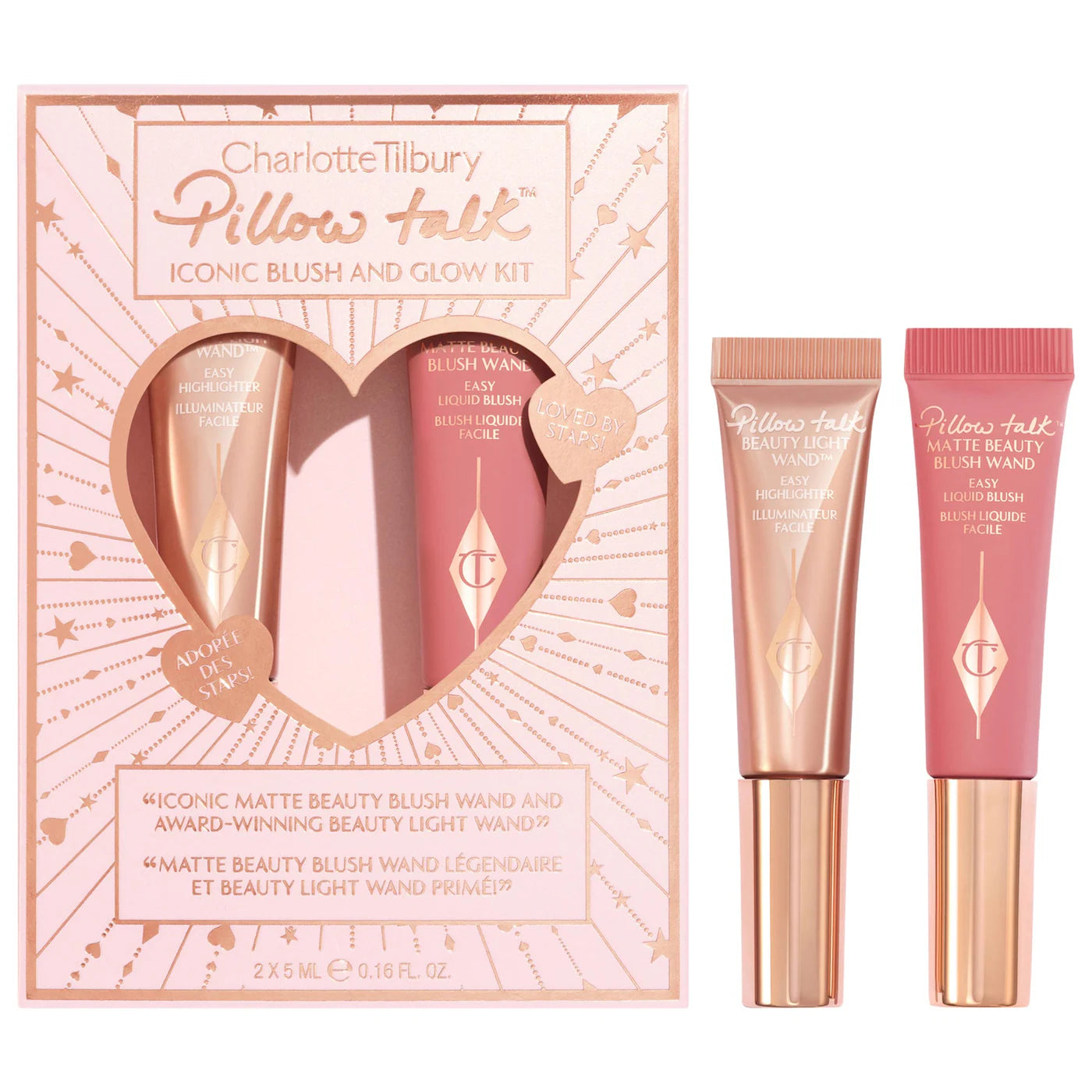 CHARLOTTE TILBURY ICONIC BLUSH AND GLOW KIT