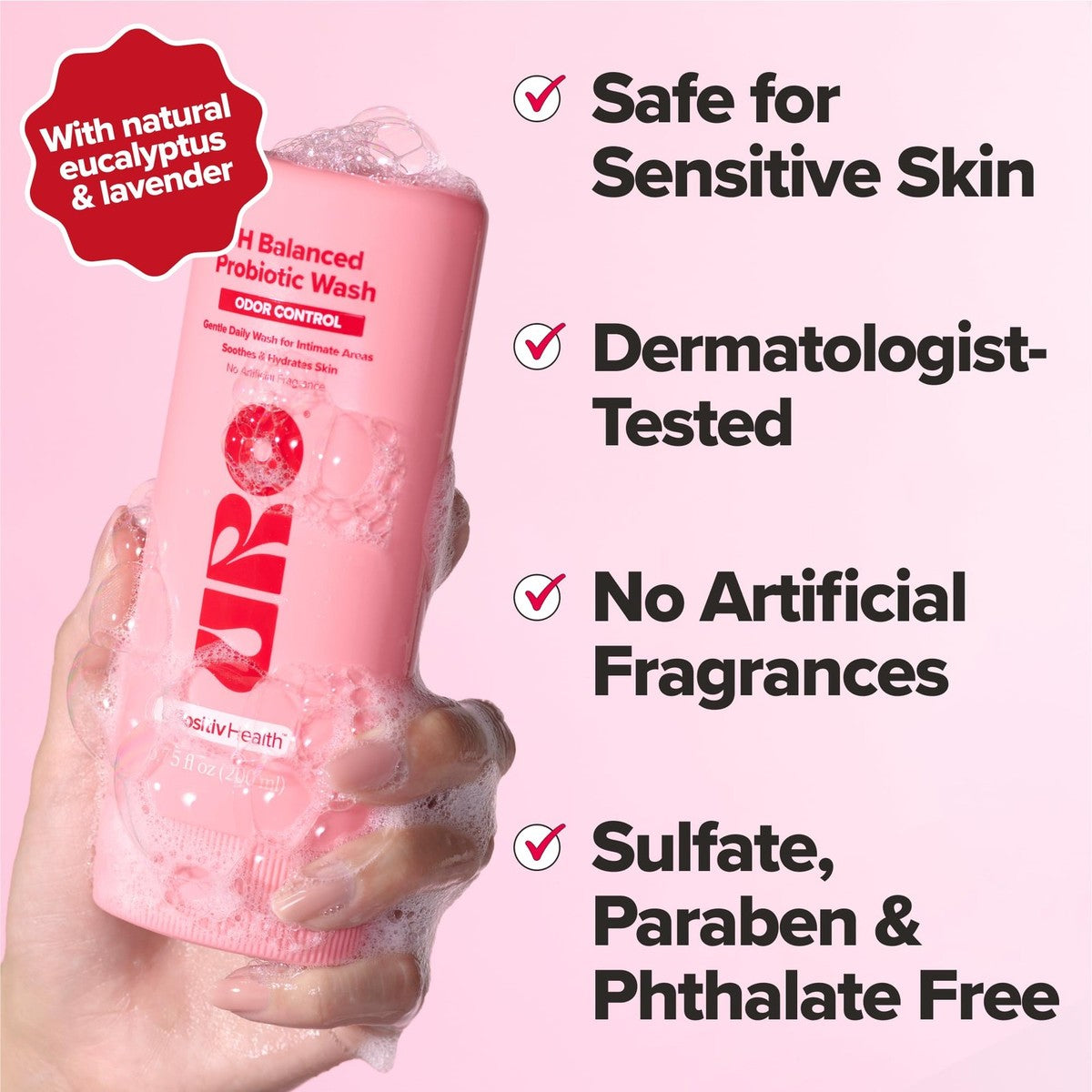 Uro pH Balanced Probiotic Wash