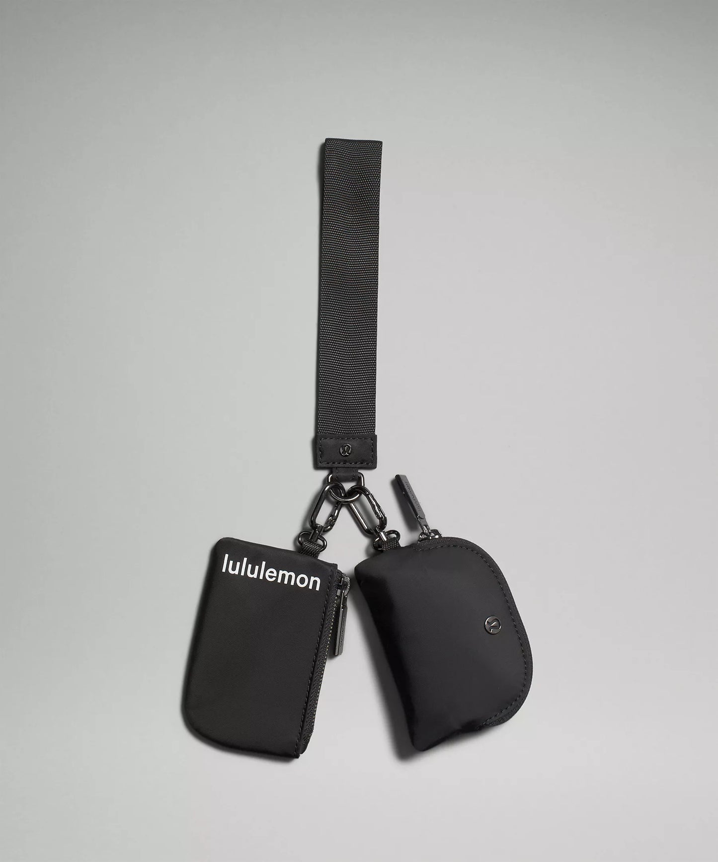 Dual pouch wristlet