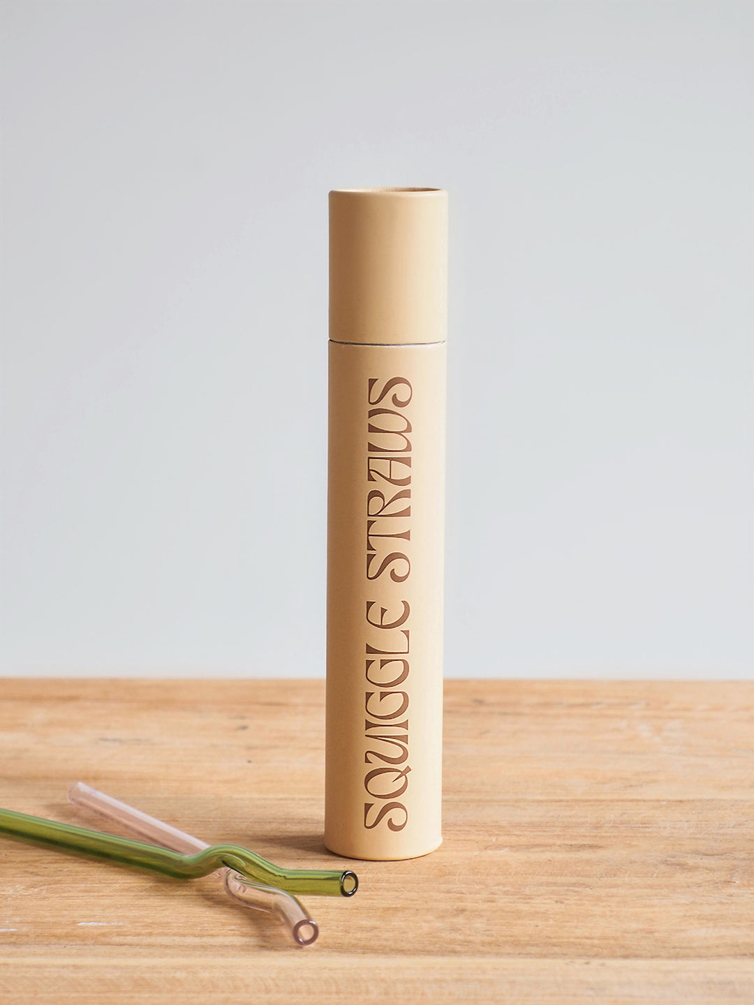 Squiggle Glass Straws Set De 6