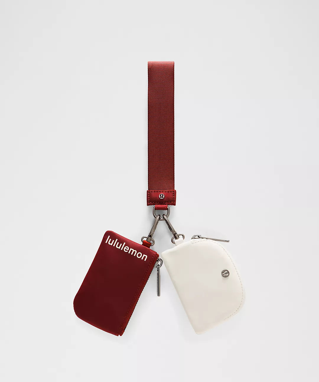 Dual pouch wristlet
