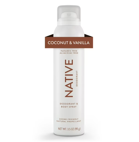Native Deodorant & Body Spray | Coconut & Vanilla
